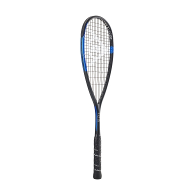 Dunlop Rakieta do squasha Sonic Core FX 115 115g/bardzo głowicowo ciężka 2024 niebiesko/czarna/żółta - naciągnięta -